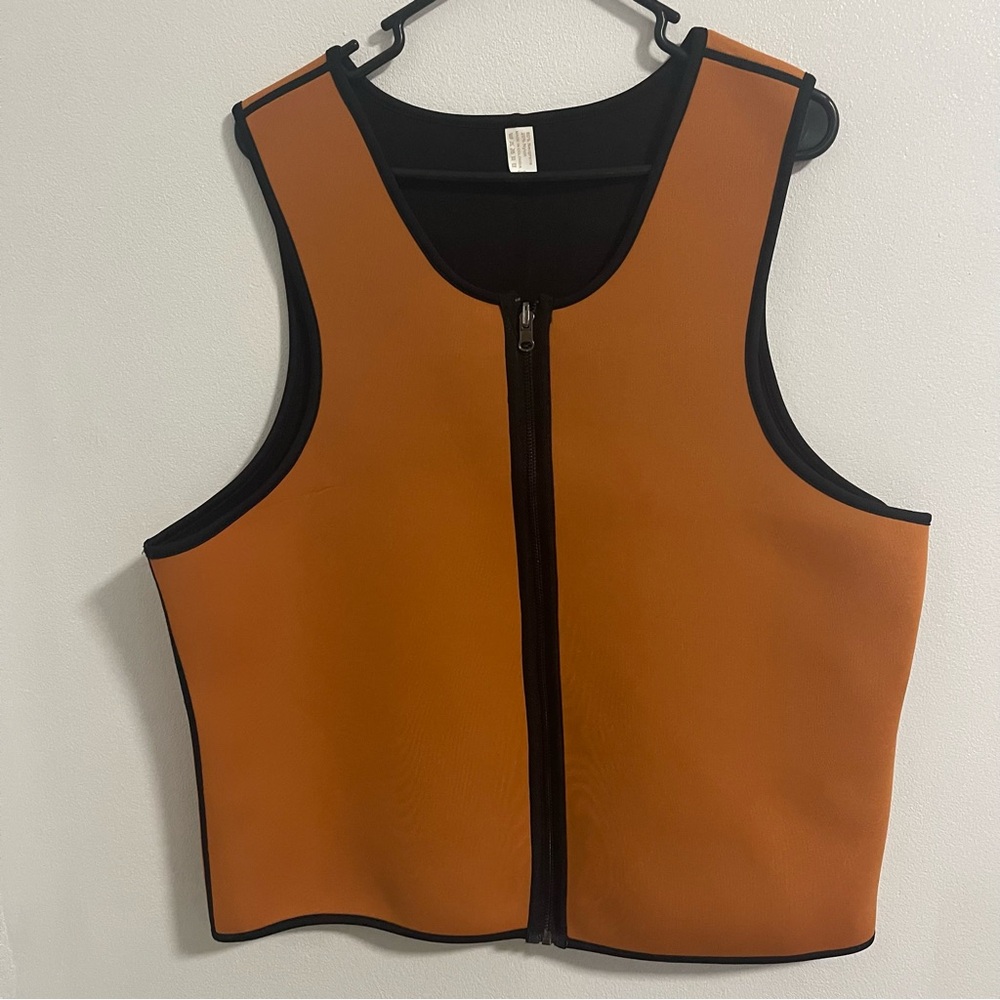 Men Slimming  Neoprene Vest Sauna Sweat Body size 5XL